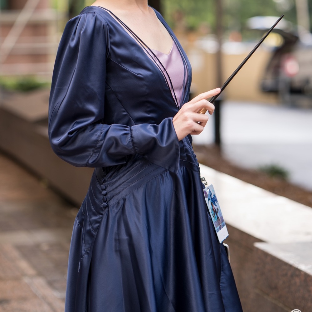 [SOLD] Queenie Goldstein Blue Cosplay Dress from Fantastic Beasts ✨